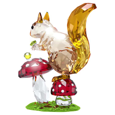 Idyllia Wiewiórka i grzyby | Swarovski
