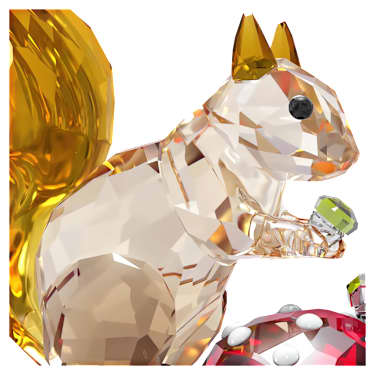Idyllia Wiewiórka i grzyby | Swarovski