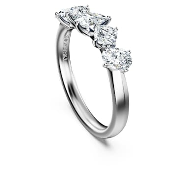 Galaxy Ring, Im Labor gezüchtete Diamanten 1 ct tw, Verschiedene Formen, 14K Weißgold - Swarovski, 5684718