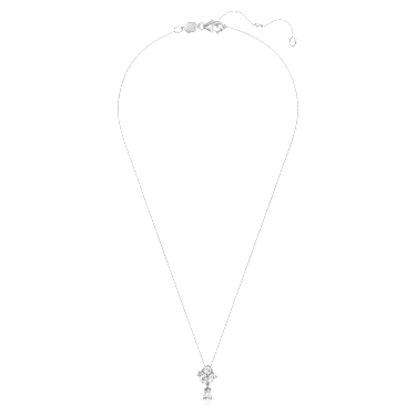 Colgante Galaxy, Diamantes creados en laboratorio (peso total de 1 quilate), Forma redonda, Oro blanco de 14 quilates - Swarovski, 5684751