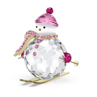 Holiday Cheers Dulcis スノーマン ピンク | Swarovski