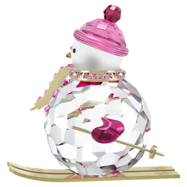 Holiday Cheers dulcis スノーマン ピンク | Swarovski