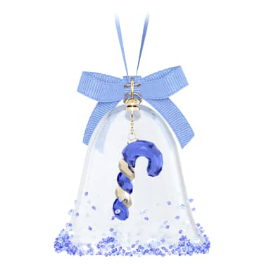 Holiday Cheers Dulcis Bell Ornament, Blue - Swarovski, 5688314