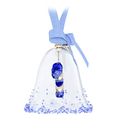 Holiday Cheers Dulcis Bell Ornament, Blue - Swarovski, 5688314