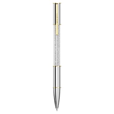 Crystalline Lustre ballpoint pen, Silver tone, Mixed metal finish - Swarovski, 5688637