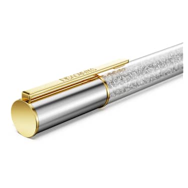 Crystalline Lustre 볼포인트 펜, 실버 톤, 믹스 메탈 피니시 - Swarovski, 5688637