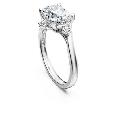 Galaxy 링, 랩 그로운 다이아몬드 2.1ct tw, 믹스 컷, 18K 화이트 골드 - Swarovski, 5688857