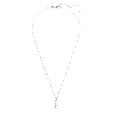 Galaxy จี้สร้อยคอ, เพชรสังเคราะห์ 0.9 กะรัต, รูปทรงหลากหลาย, ทองคำขาว 18K - Swarovski, 5688869