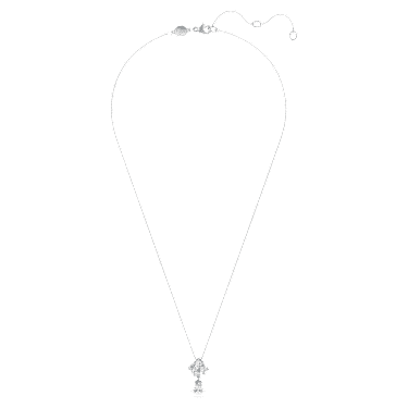 Pendente Galaxy, Diamanti creati in laboratorio 1 ct tw, Taglio misto, Oro bianco 18 K - Swarovski, 5688870