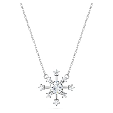 Galaxy 펜던트, 랩 그로운 다이아몬드 0.5ct tw, 라운드 쉐입, 18K 화이트 골드 - Swarovski, 5688871