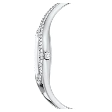 Hyperbola karpereces óra, Svájci gyártmány, Ezüstszínű, Rozsdamentes acél - Swarovski, 5689432