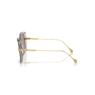 Lunettes de soleil, Oversize, Forme carrée, SK6011, Violettes - Swarovski, 5689798
