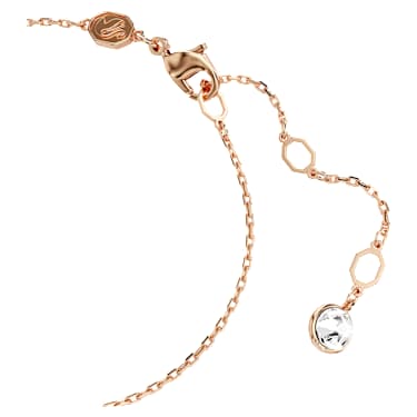 Connexus ブレスレット, ミックスカット, ハート, ピンク, ミックスメタル仕上げ - Swarovski, 5690038