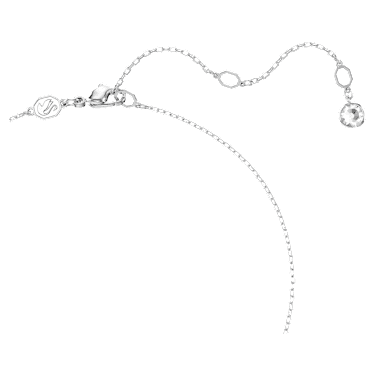 Connexus pendant, Mixed cuts, `Love is around`, Blue, Rhodium plated - Swarovski, 5690042