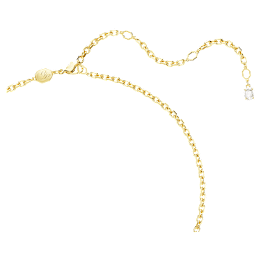 Idyllia pendant, Crystal pearls, Starfish, Gold tone, Gold-tone plated - Swarovski, 5691035
