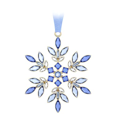 Gema Holiday Ornament, Blue - Swarovski, 5691042