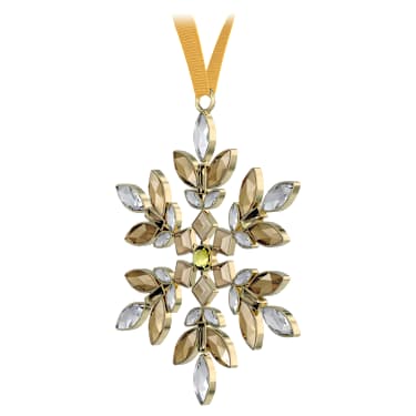 Gema Holiday Ornament, Yellow - Swarovski, 5691043
