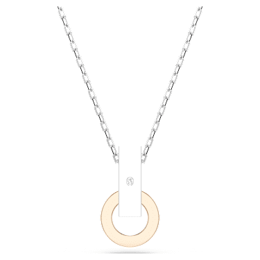 Connexus Anhänger, Verschiedene Schliffe, `Love is around`, Weiß, Metallmix - Swarovski, 5691179