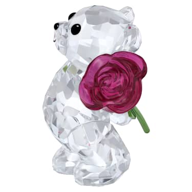 スワロフスキー　Krisベア A Rose with Love Kris Bear En ros med kärlek| Swarovski