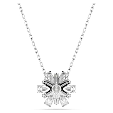 Idyllia 펜던트, 믹스 컷, 눈꽃, 화이트, 로듐 플래팅 - Swarovski, 5691484