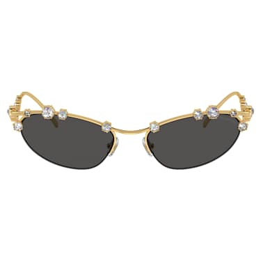 Sunglasses, Cat-eye shape, SKU001, Gray - Swarovski, 5691640