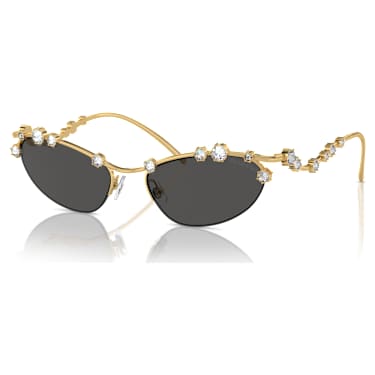 Sonnenbrille, Cat-eye-Form, SKU001, Grau - Swarovski, 5691640