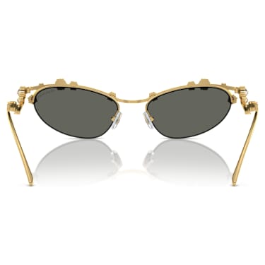 Occhiali da sole, Forma Cat-eye, SKU001, Tono dorato - Swarovski, 5691642