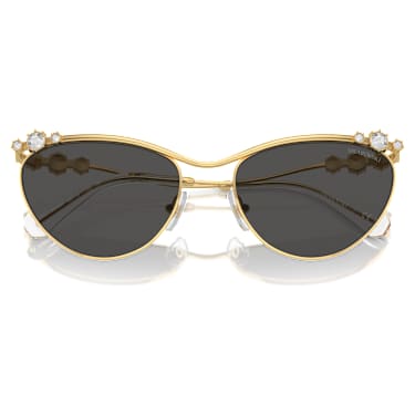 Gafas de sol, Forma ovalada, SK7017, Tono dorado - Swarovski, 5691647