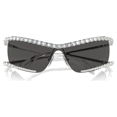 Sunglasses, Mask, Grey - Swarovski, 5691648
