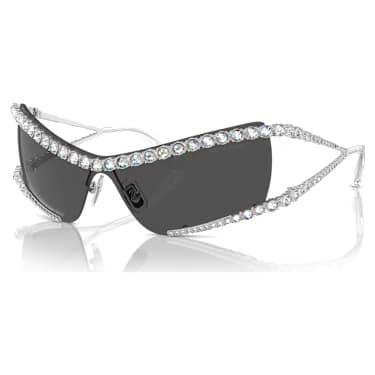 Sunglasses, Mask, Grey - Swarovski, 5691648