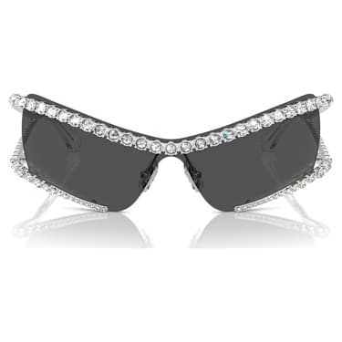 Sunglasses, Mask, Grey - Swarovski, 5691648