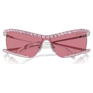 Occhiali da sole, Mascherina, Rosa - Swarovski, 5691649