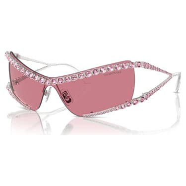 Occhiali da sole, Mascherina, Rosa - Swarovski, 5691649