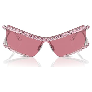 Occhiali da sole, Mascherina, Rosa - Swarovski, 5691649
