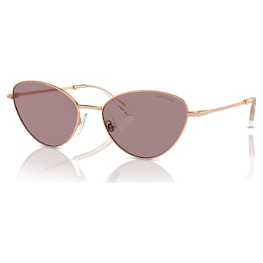 Sluneční brýle, Tvar kočičího oka, SK7014, Fialová - Swarovski, 5691656