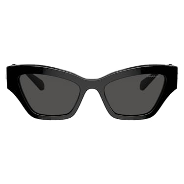 Sonnenbrille, Cat-eye-Form, Schwarz - Swarovski, 5691693