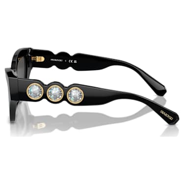 Sonnenbrille, Cat-eye-Form, Schwarz - Swarovski, 5691693