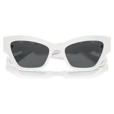 선글라스, 캣아이 쉐입, 화이트 - Swarovski, 5691696