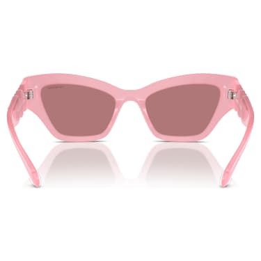 Sunglasses, Cat-eye shape, Pink - Swarovski, 5691697