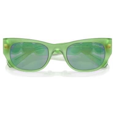 太阳眼镜, 椭圆形, SK6022, 绿色 - Swarovski, 5691704