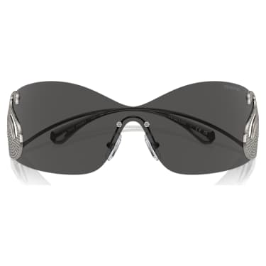 Okulary przeciwsłoneczne, Maska, Łabędź, SK7020, Szare - Swarovski, 5691705