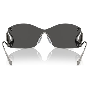 Sunglasses, Cat-eye shape, SK6002, Black | Swarovski