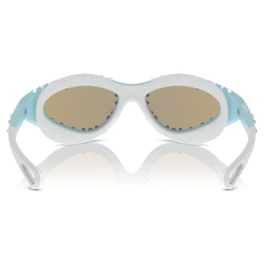 Sunglasses, Swimming shape, Blue - Swarovski, 5691732
