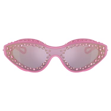 Pink 2024 plastic sunglasses