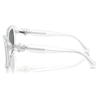 Sonnenbrille, Quadratische Form, SK6018, Weiß - Swarovski, 5691736