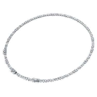 Galaxy Tennis 项链, 总重 47.27 克拉培育钻石, 混合造型, 18K 金（白色) - Swarovski, 5691881
