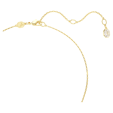 Pingente Good Luck Trolls, Troll, Verde, Lacado a dourado - Swarovski, 5691939