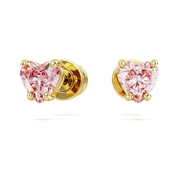 Good Luck Trolls set, Troll, Pink, Gold-tone plated - Swarovski, 5691945
