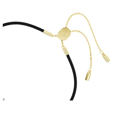 Good Luck Trolls bracelet, Troll, White, Gold-tone plated - Swarovski, 5691946