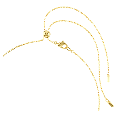 Symbolica Halsband, Kristallperle, Mond, Unendlichkeitssymbol, Glücksklee, Augensymbol und Hufeisen, Blau, Goldlegierungsschicht - Swarovski, 5692164